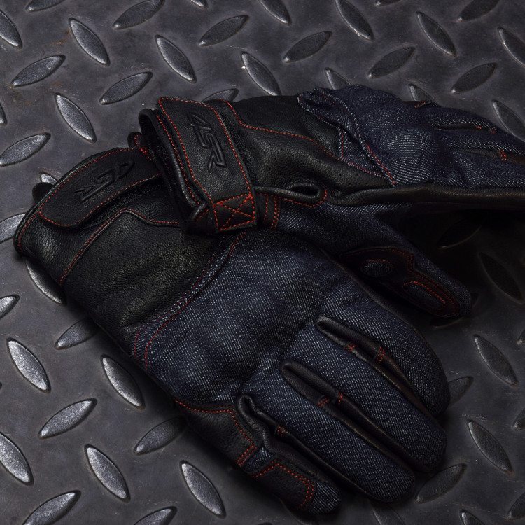 4SR krótkie rękawice motocyklowe Cafe