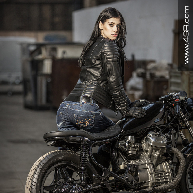 4SR damskie jeansy motocyklowe Jeans Lady