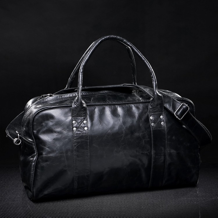 4SR podróżna torba skórzana Petroleum - prezent dla motocyklisty