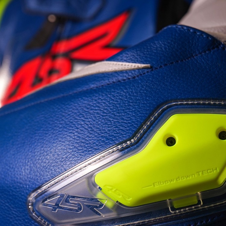 4SR dwuczęściowy kombinezon motocyklowy RR Evo III Cobalt Blue 6