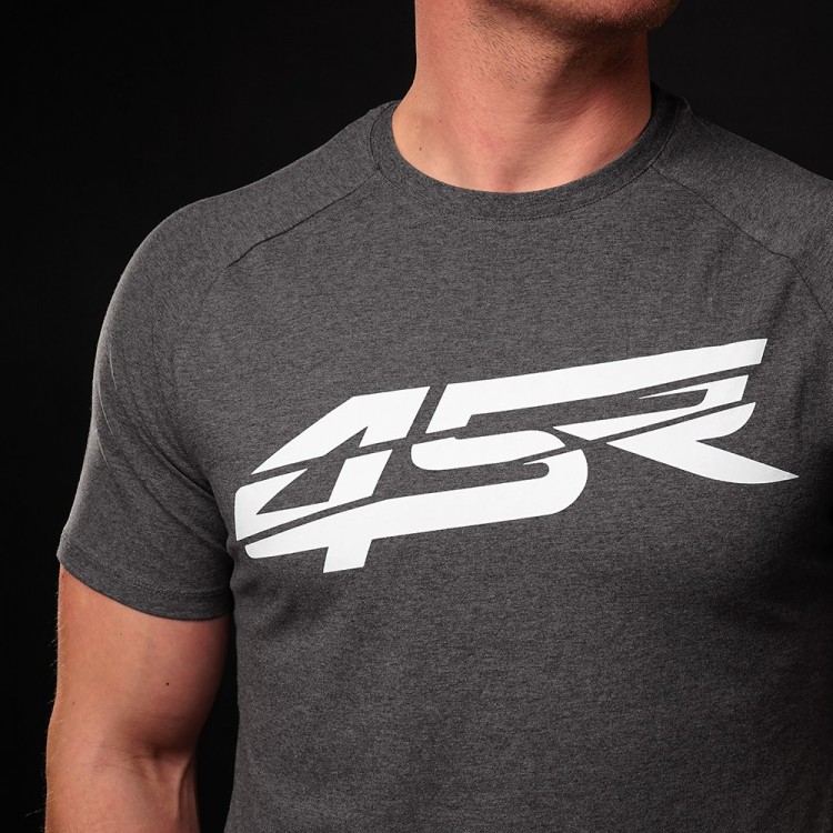 4SR T-shirt Crack Grey