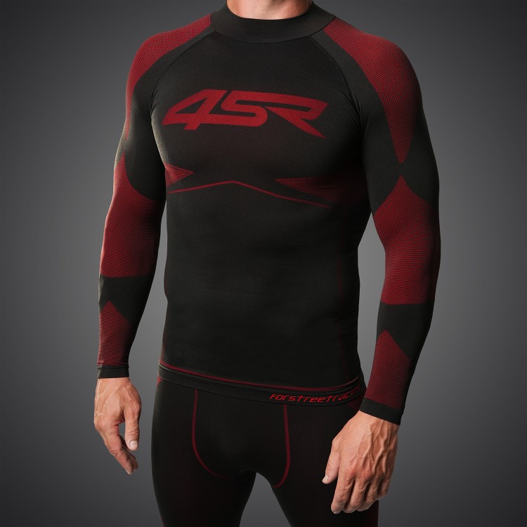 Funkcjonalna bezszwowa koszulka Seamless Shirt Red