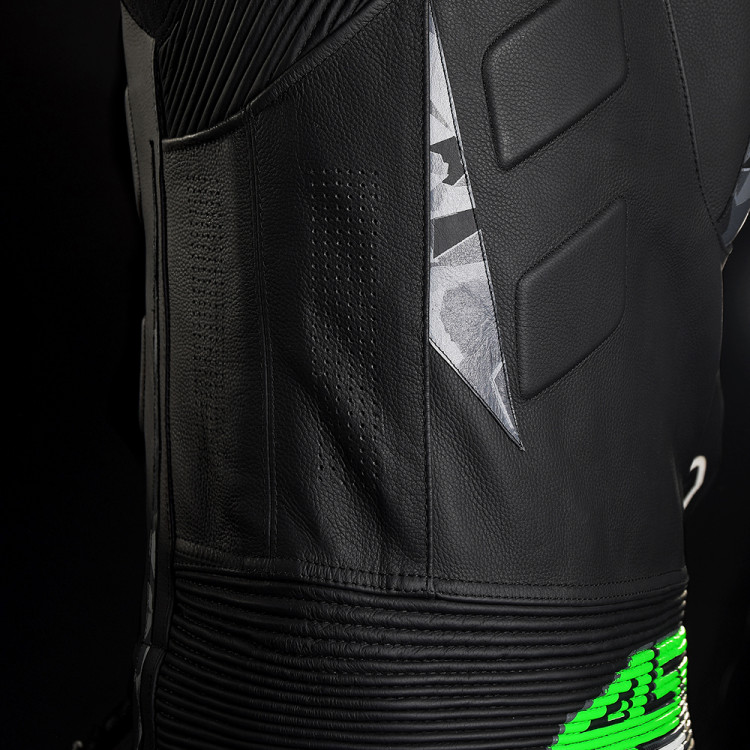 4SR dwuczęściowy kombinezon motocyklowy RR Evo III Monster Green