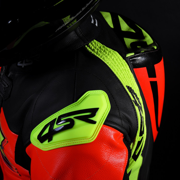 4SR dwuczęściowy kombinezon motocyklowy RR Evo III Neon 8