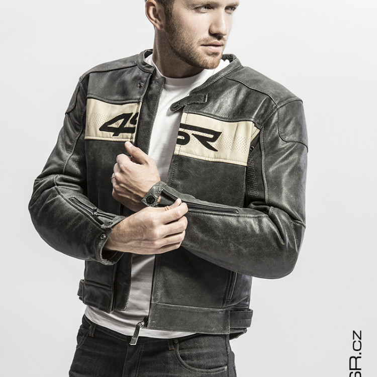 4SR retro kurtka motocyklowa Hooligan