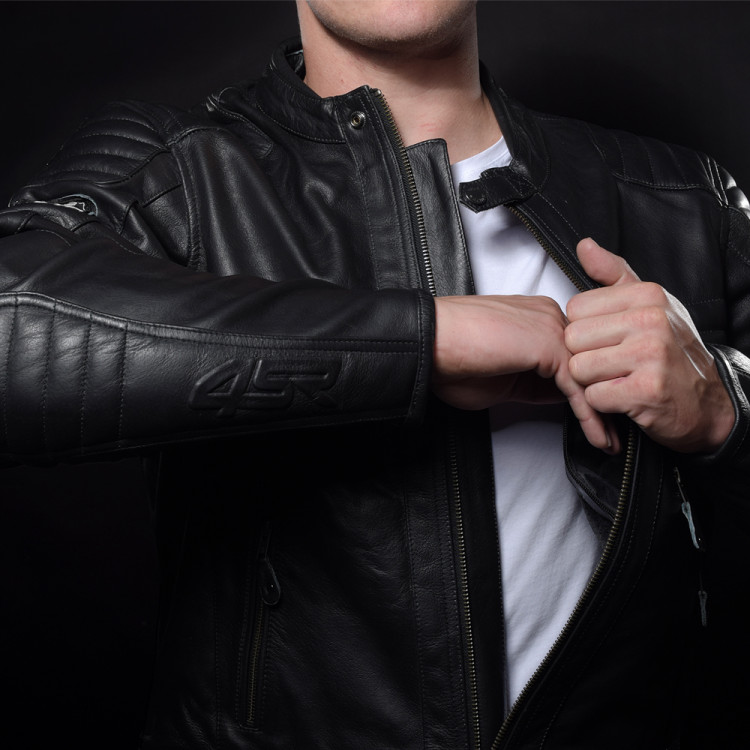 4SR czarna kurtka motocylowa Cool