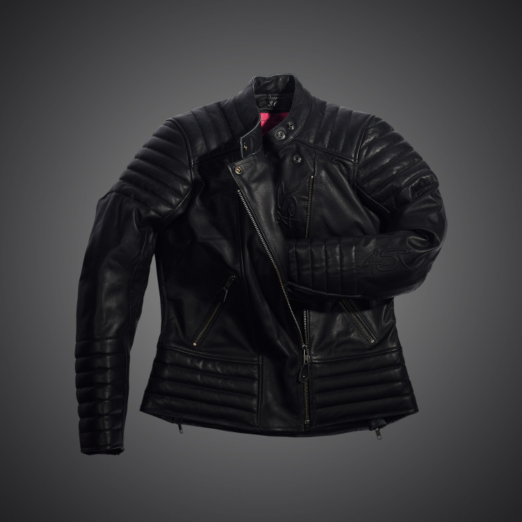 4SR czarna damska kurtka motocylowa Cool Lady