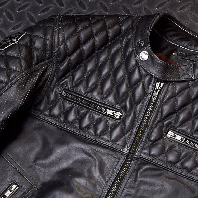4SR kurtka motocyklowa Scrambler Petroleum