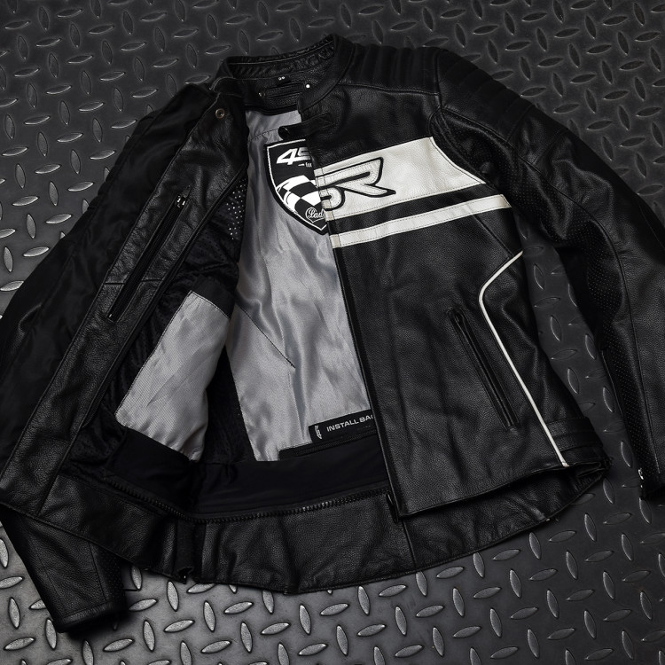 4SR damska kurtka motocyklowa Roadster Lady Pearl White