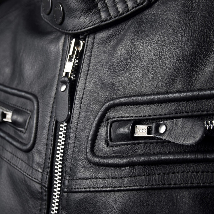 4SR męska, skórzana kurtka motocyklowa Rebel III