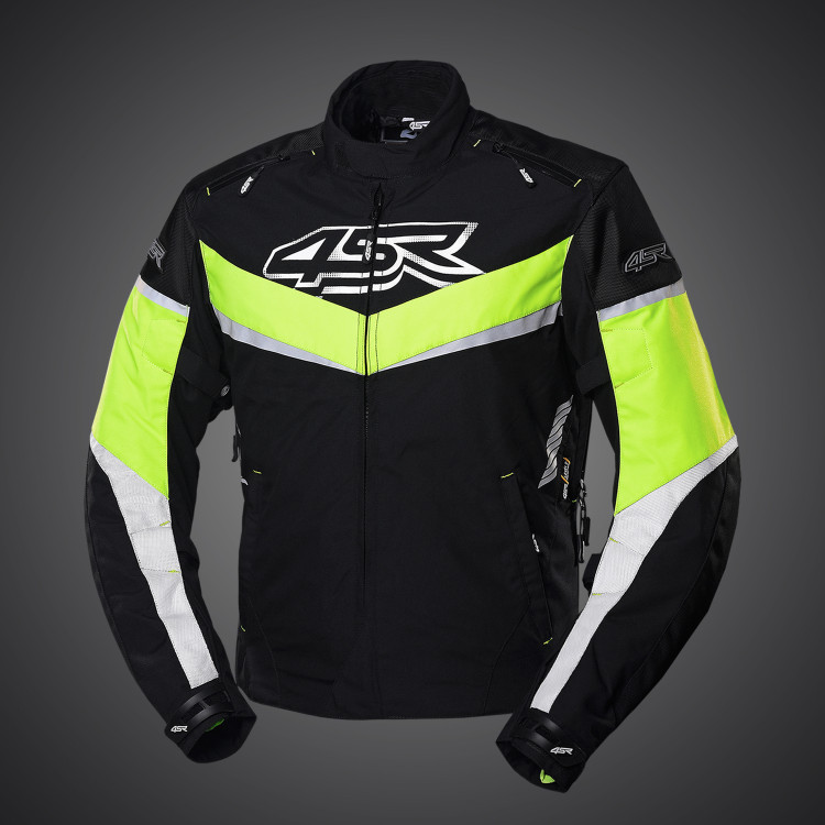 4SR  tekstylna kurtka motocyklowa Young Gun Nitro z przodu