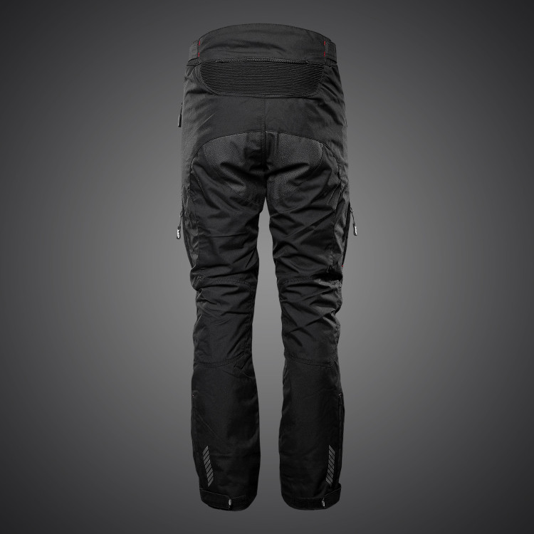 4SR tekstylne spodnie motocyklowe BK2 z tyłu