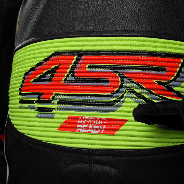4SR jednoczęściowy kombinezon motocyklowy Racing Neon AR Airbag Ready 6