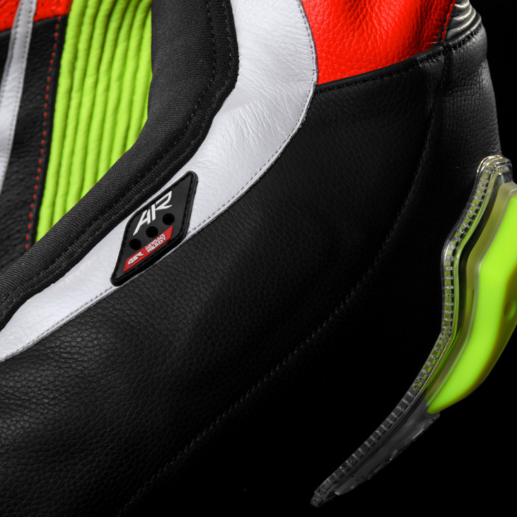 4SR jednoczęściowy kombinezon motocyklowy Racing Neon AR Airbag Ready 7