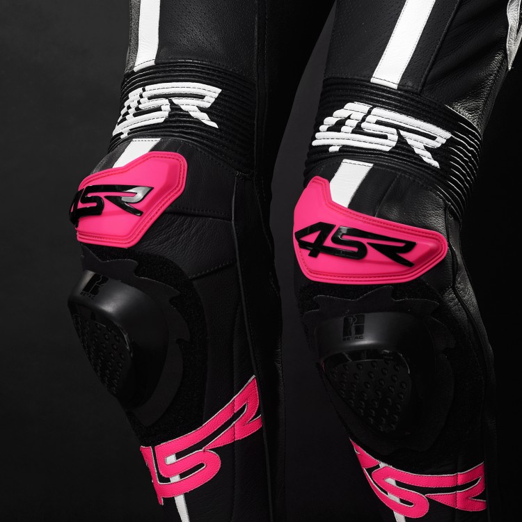 4SR damski jendoczęściowy kombinezon motocyklowy Racing Lady Pink 020 