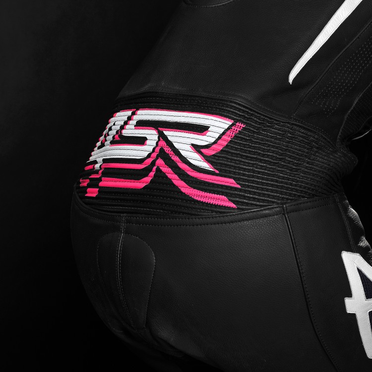 4SR damski jendoczęściowy kombinezon motocyklowy Racing Lady Pink 020 
