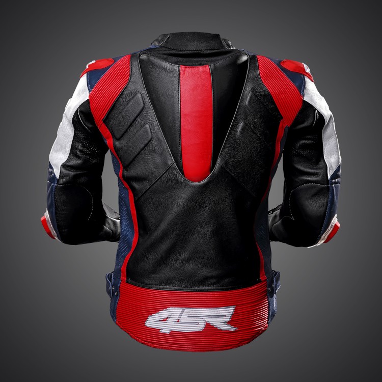 4SR sportowa kurtka motocyklowa z garbem TT Replica Tricolor 020