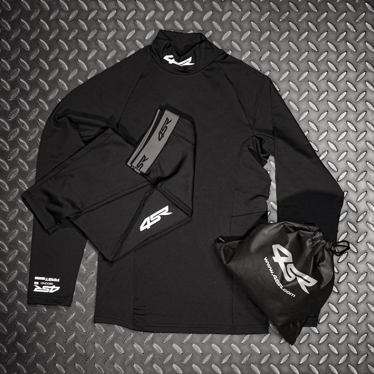 4SR Funkcjonalne spodnie SIX-PACK Black