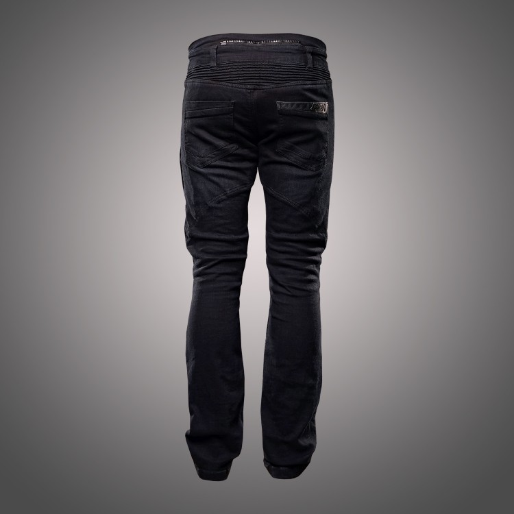4SR kevlarowe jeansy motocyklowe Club Sport Sky Black