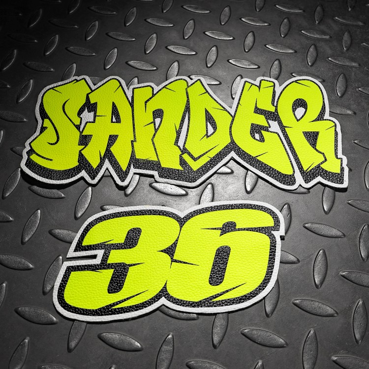 4SR skórzane logo duże