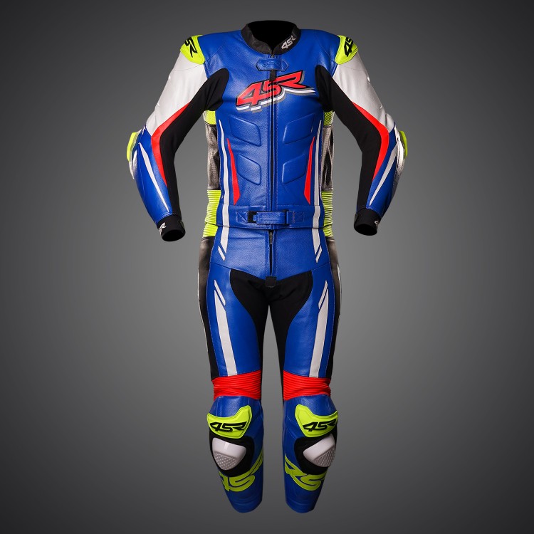 4SR dwuczęściowy kombinezon motocyklowy RR Evo III Cobalt Blue 2