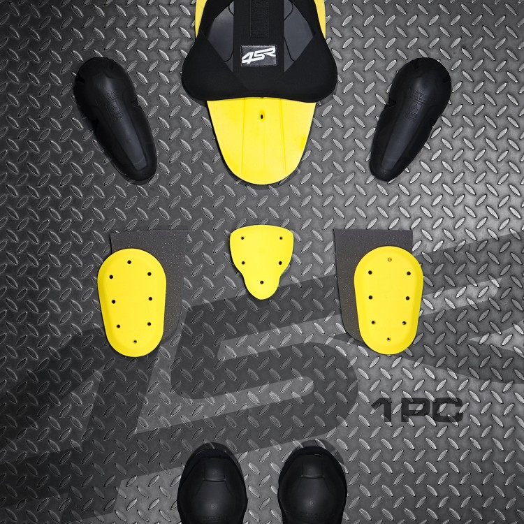 4SR Racing Monster Green AR Airbag Ready jednoczęściowy kombinezon motocyklowy 16