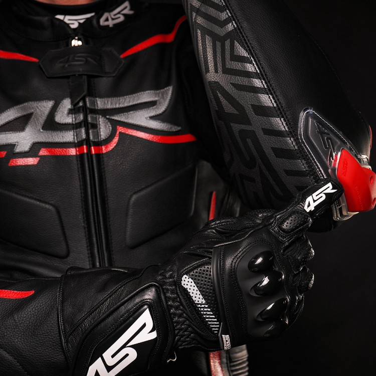 4SR rękawice motocyklowe Sport Cup 3 Black