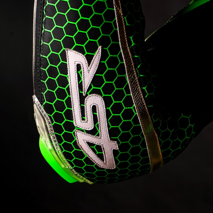 4SR RR Evo III Monster Green AR dwuczęściowy kombinezon motocyklowy 4