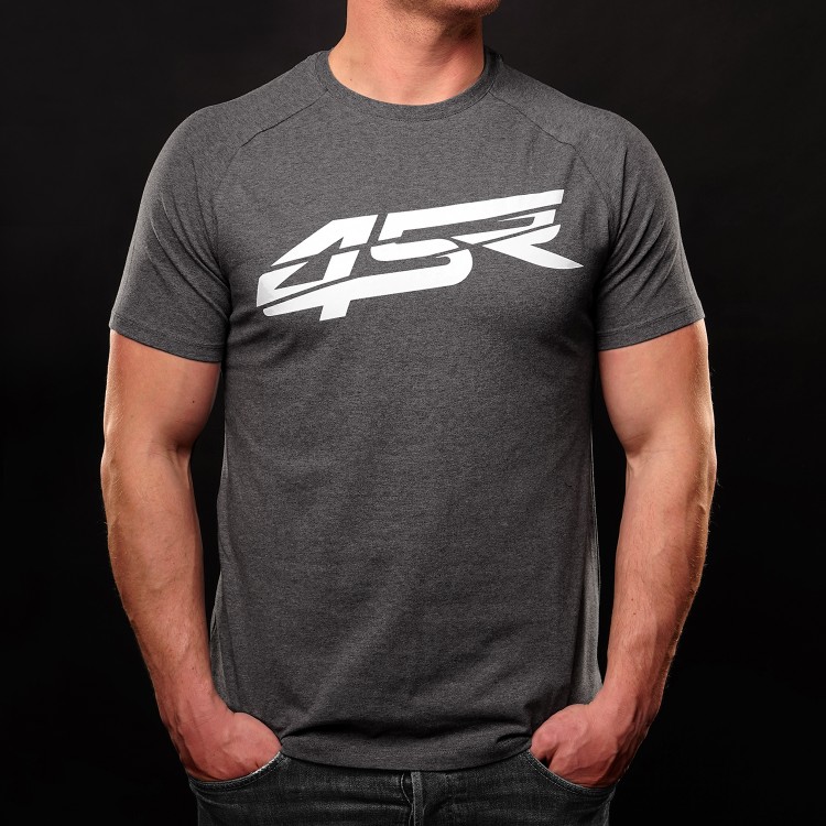 4SR T-shirt Crack Grey