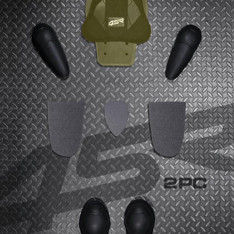 4SR dwuczęściowy damski kombinezon motocyklowy RR Lady Black Series ochraniacze 