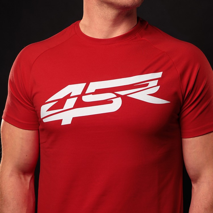 4SR T-shirt Crack Red