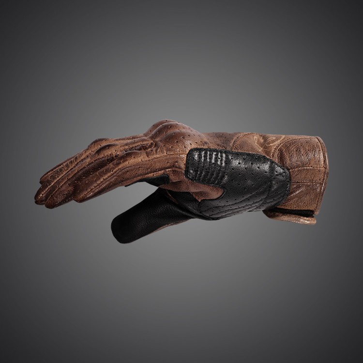 4SR damskie rękawice motocyklowe na miasto Monster Lady Evo Brown
