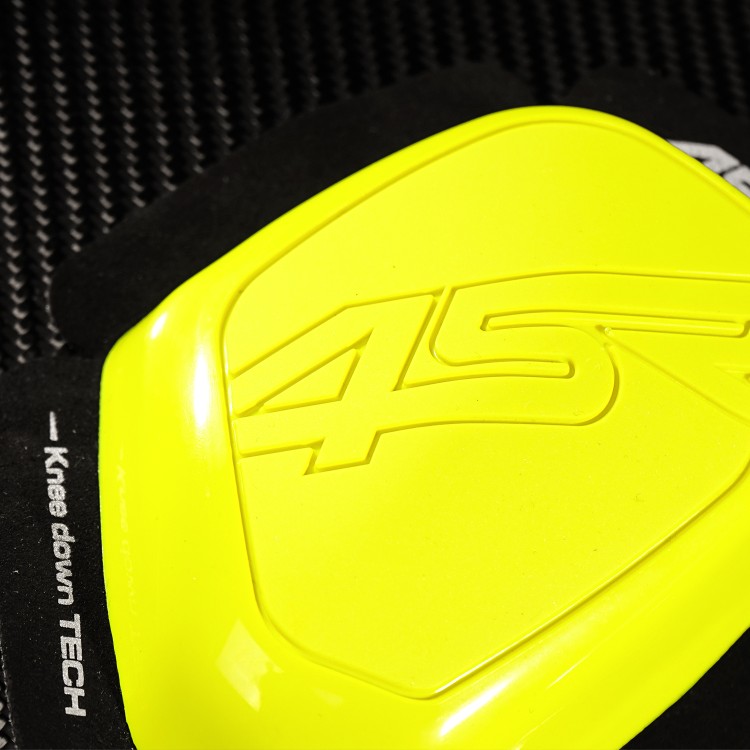 4SR slidery fluo żółte dla motocyklisty