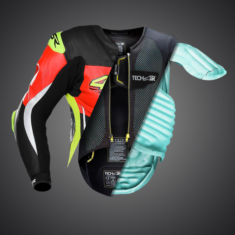 4SR jednoczęściowy kombinezon motocyklowy Racing Neon AR Airbag Ready 8