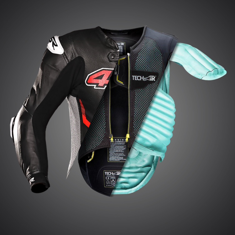 4SR jednoczęściowy kombienzon motocyklowy z kangurzej skóry Racing Ultra Light AR