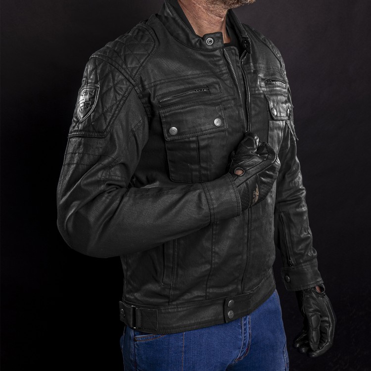 4SR kurtka motocyklowa bawełna woskowana Urban Cafe