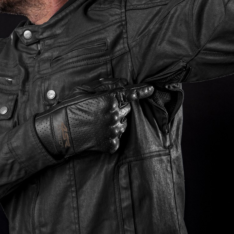 4SR kurtka motocyklowa bawełna woskowana Urban Cafe