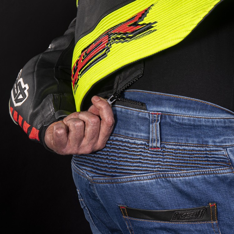 4SR dwuczęściowy kombinezon motocyklowy RR Evo III Neon 7