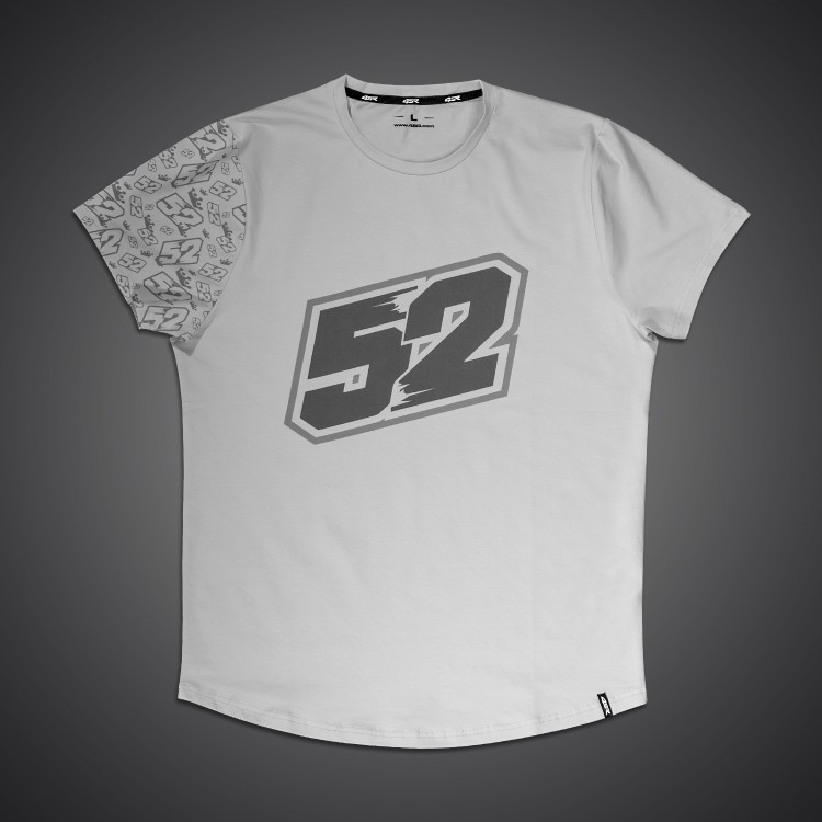 4SR jasnoszary T-shirt Oliver König #52