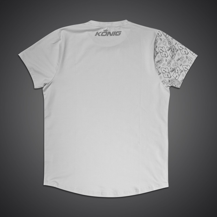 4SR jasnoszary T-shirt Oliver König #52