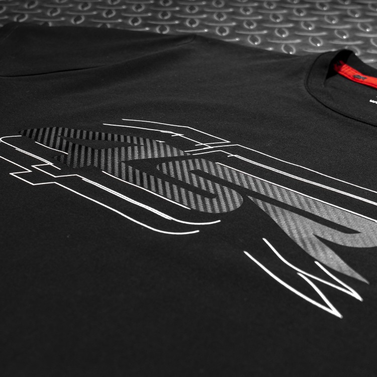 4SR Koszulka dla motocyklisty Carbon Black 6