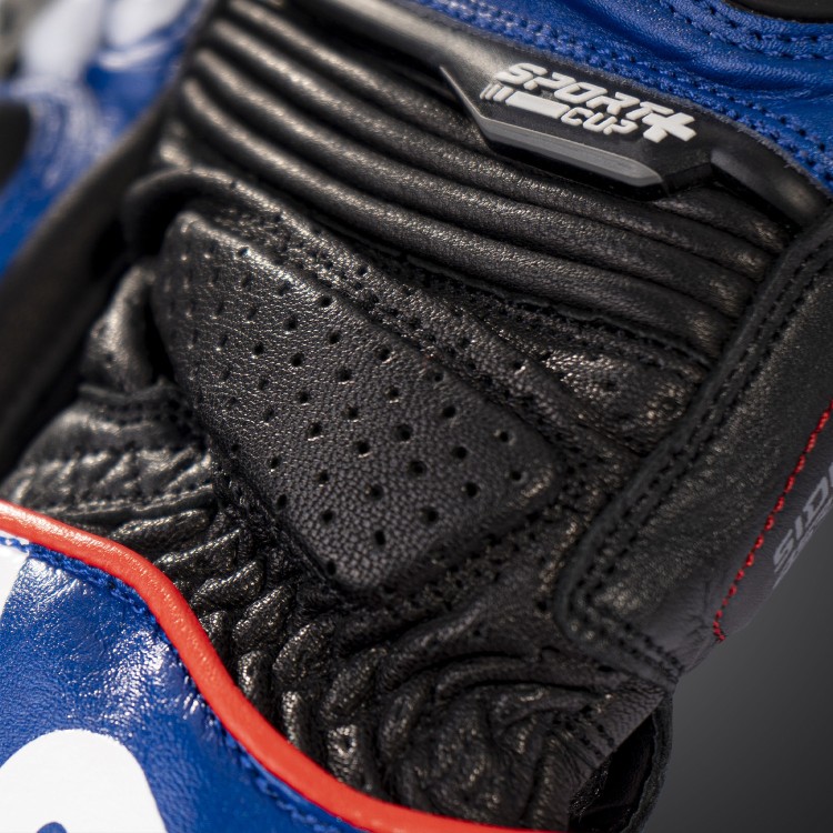 4SR rękawice motocyklowe Sport Cup Plus Evo Blue