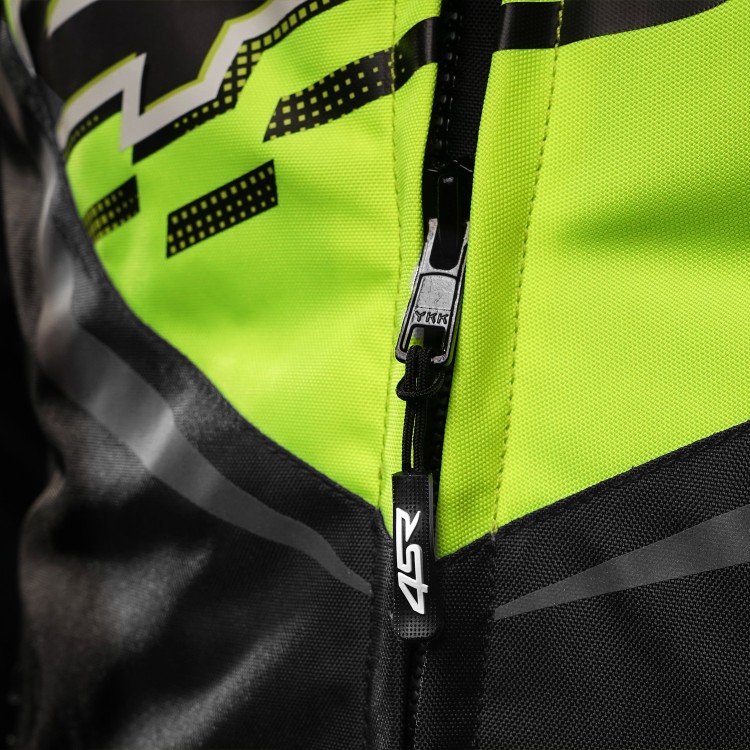 4SR tekstylna kurtka motocyklowa RTX Nitro - zamek YKK