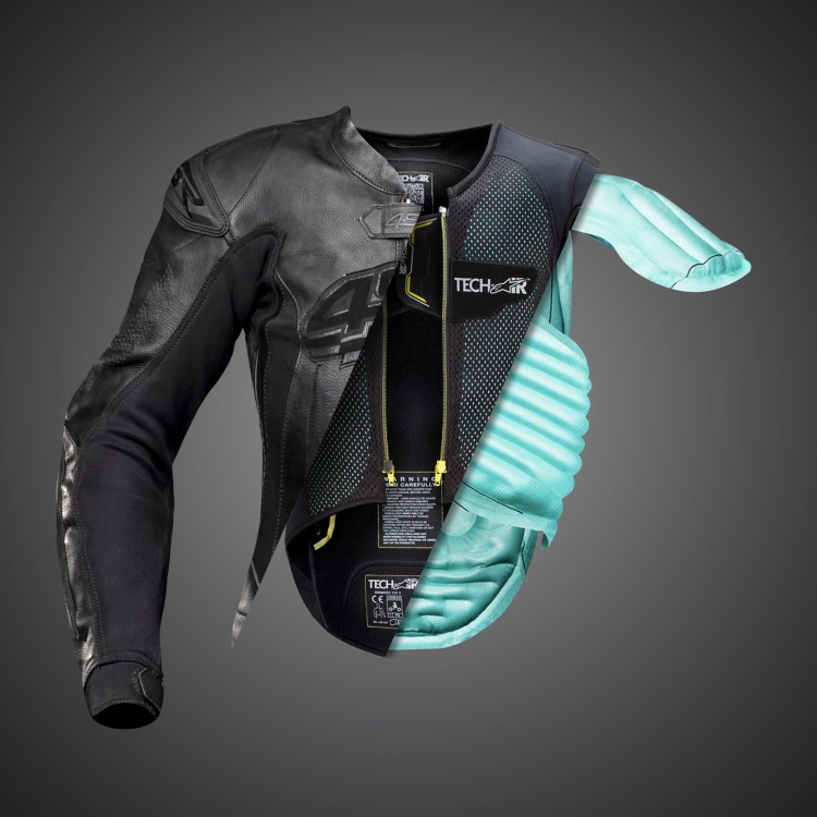 4SR dwuczęściowy damski kombinezon motocyklowy RR Lady Black Series AR