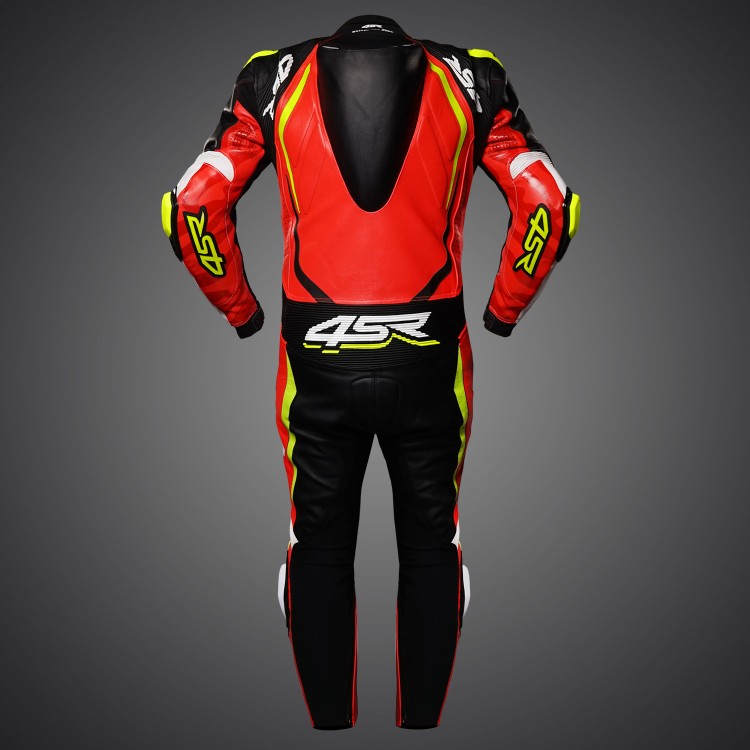 4SR jednoczęściowy kombinezon motocyklowy Racing Inferno AR Airbag Ready