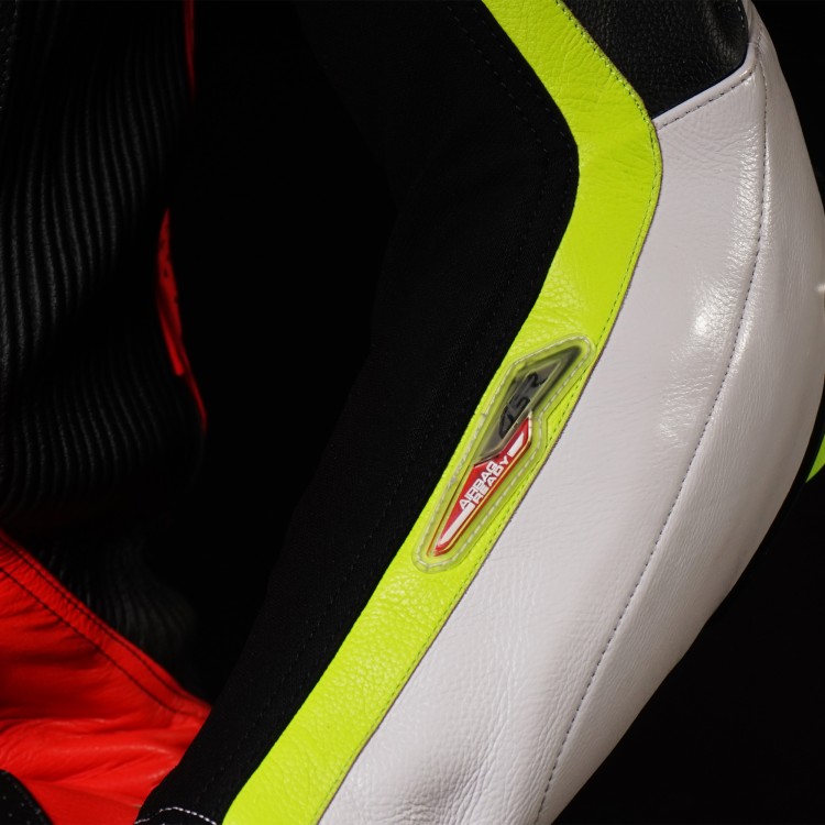 4SR jednoczęściowy kombinezon motocyklowy Racing Inferno AR Airbag Ready