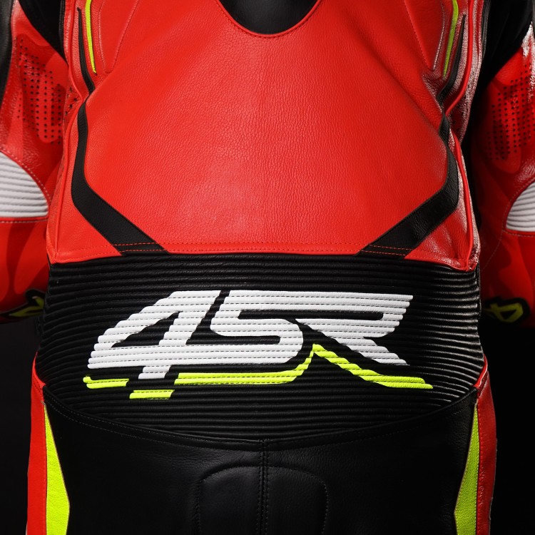 4SR jednoczęściowy kombinezon motocyklowy Racing Inferno AR Airbag Ready