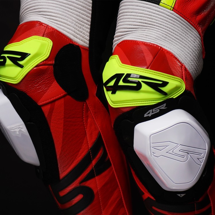 4SR jednoczęściowy kombinezon motocyklowy Racing Inferno AR Airbag Ready