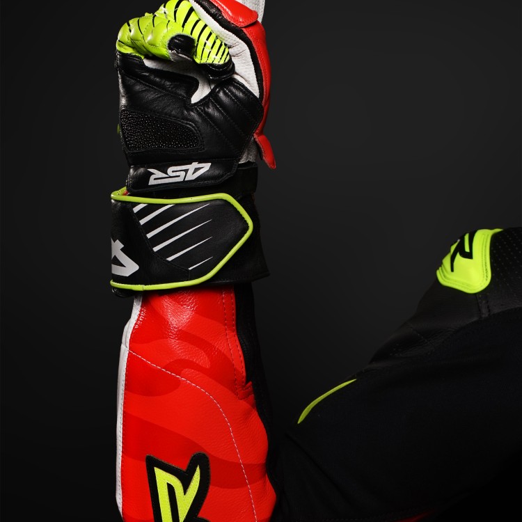 4SR jednoczęściowy kombinezon motocyklowy Racing Inferno AR Airbag Ready