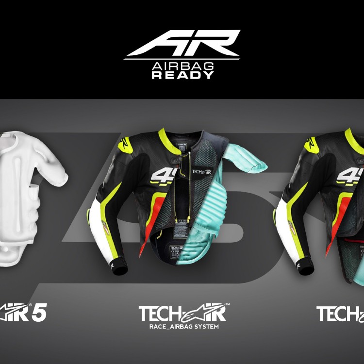 4SR jednoczęściowy kombinezon motocyklowy Racing Inferno AR Airbag Ready